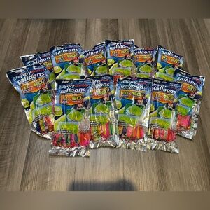 1,332 Water Balloons!!! 12Pkgs of 111 Self Tying Balloons!!